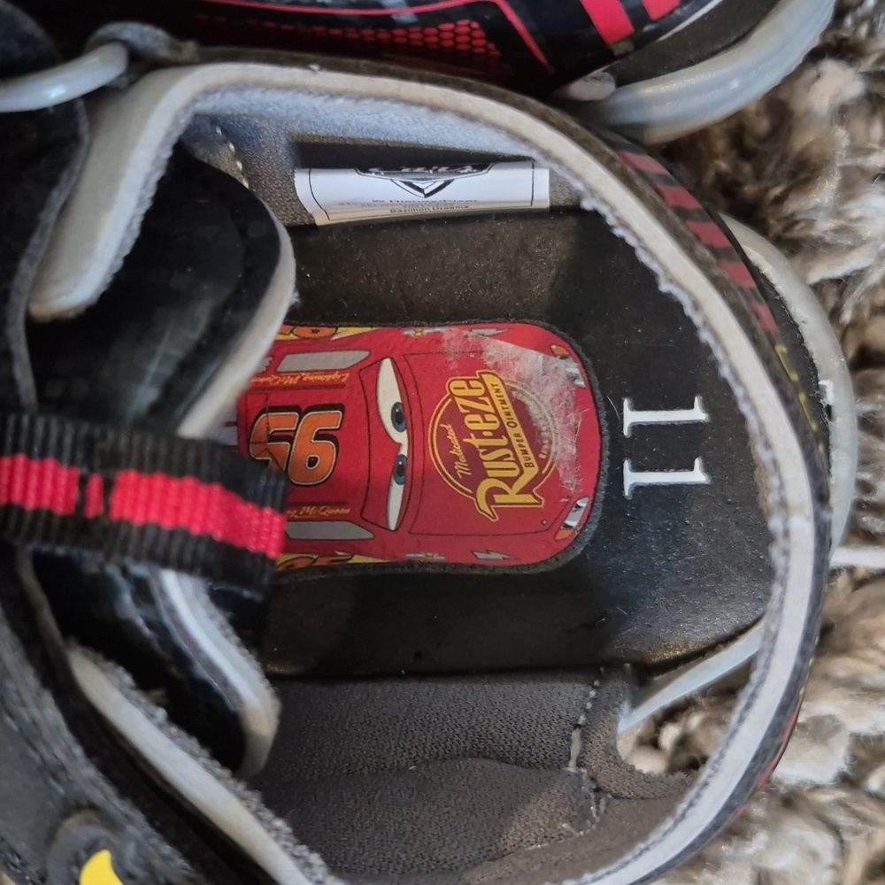 Cars Movie Lightning McQueen Light-Up Sandals - Picture 3 of 5